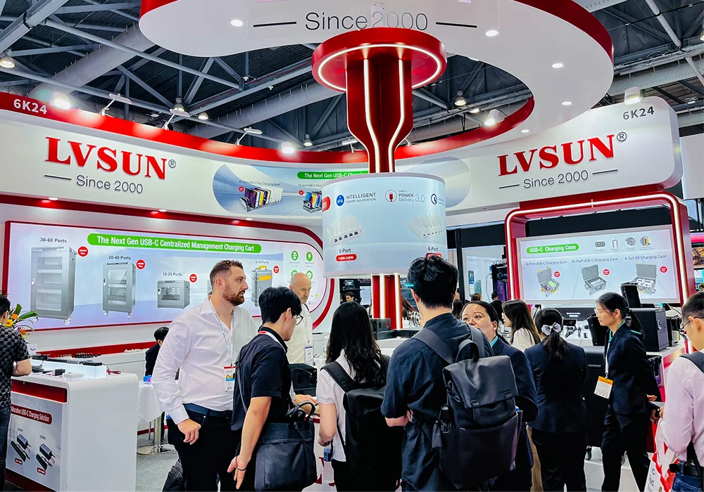 LVSUN zeigt neue Ladelösungen auf der Global Sources Messe 2026