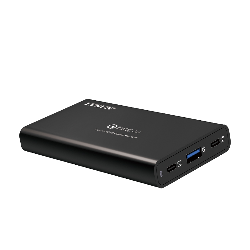 Ultraflaches 65-W-USB-C-Notebook-Ladegerät