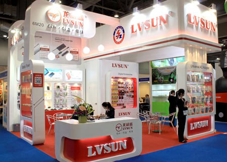LVSUN® Mobile Power Show auf der HK Electronics Spring Fair