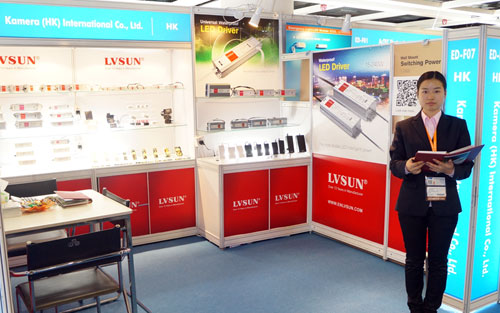 Die neu eingeführten LED-Treiber von LVSUN auf den HK Autumn LED Lighting Fairs erzielten großen Erfolg