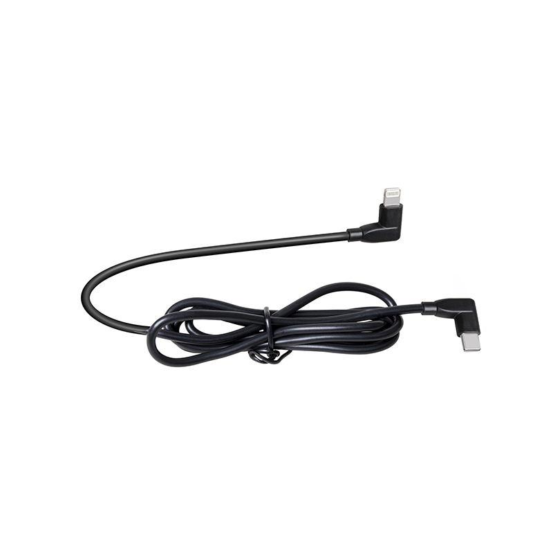 Rechtwinkliges USB-C-auf-rechtwinkliges Lightning-Kabel