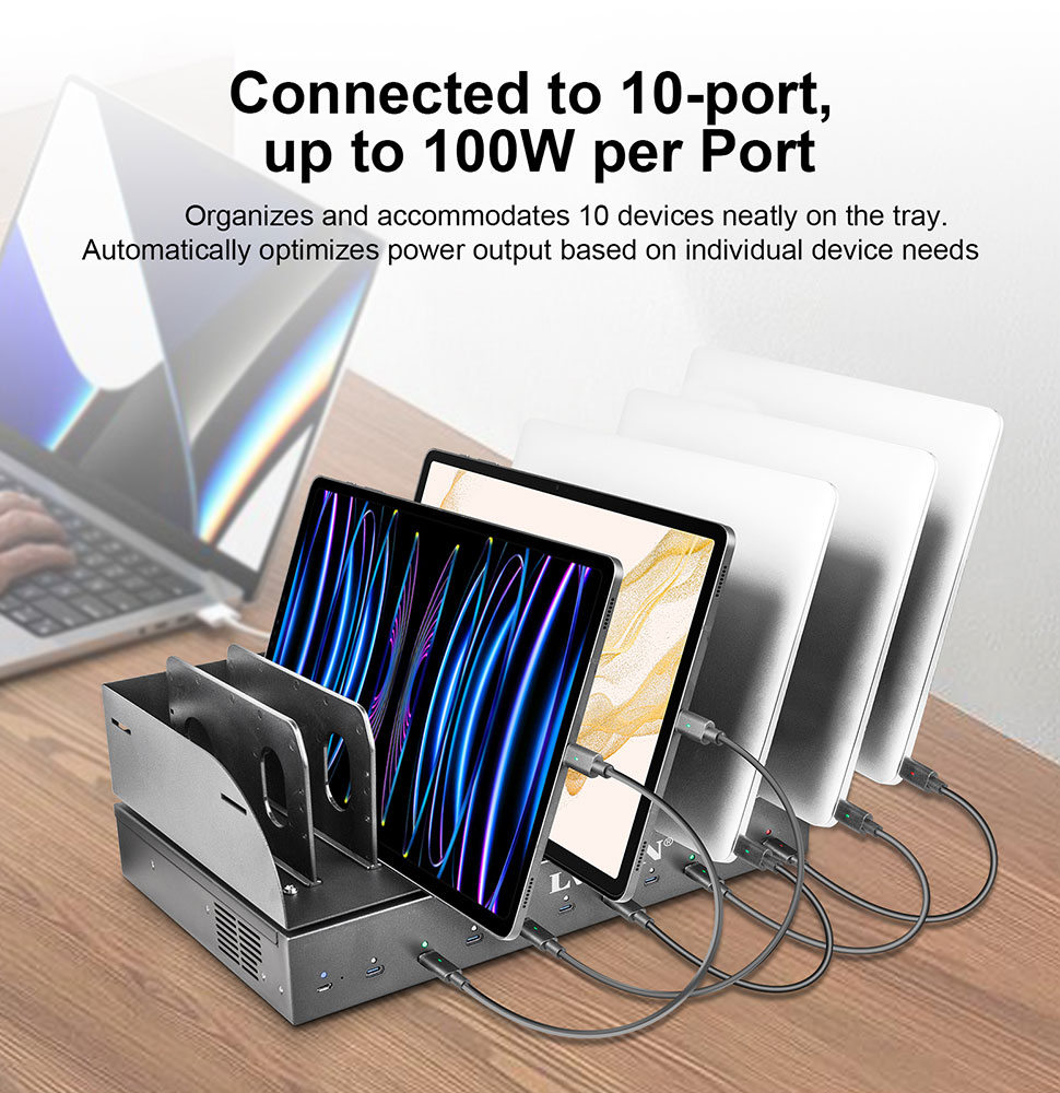 USB-C Tray Charging Dock