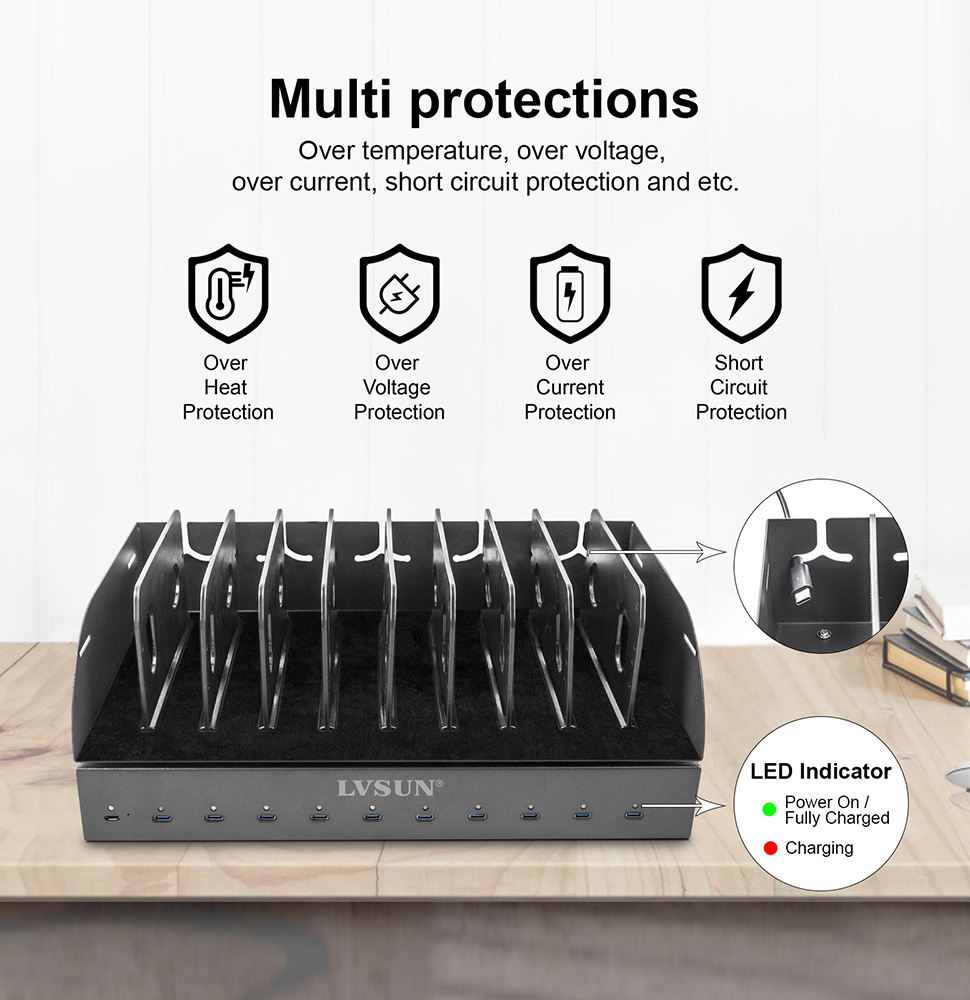 USB-C Tray Charging Dock