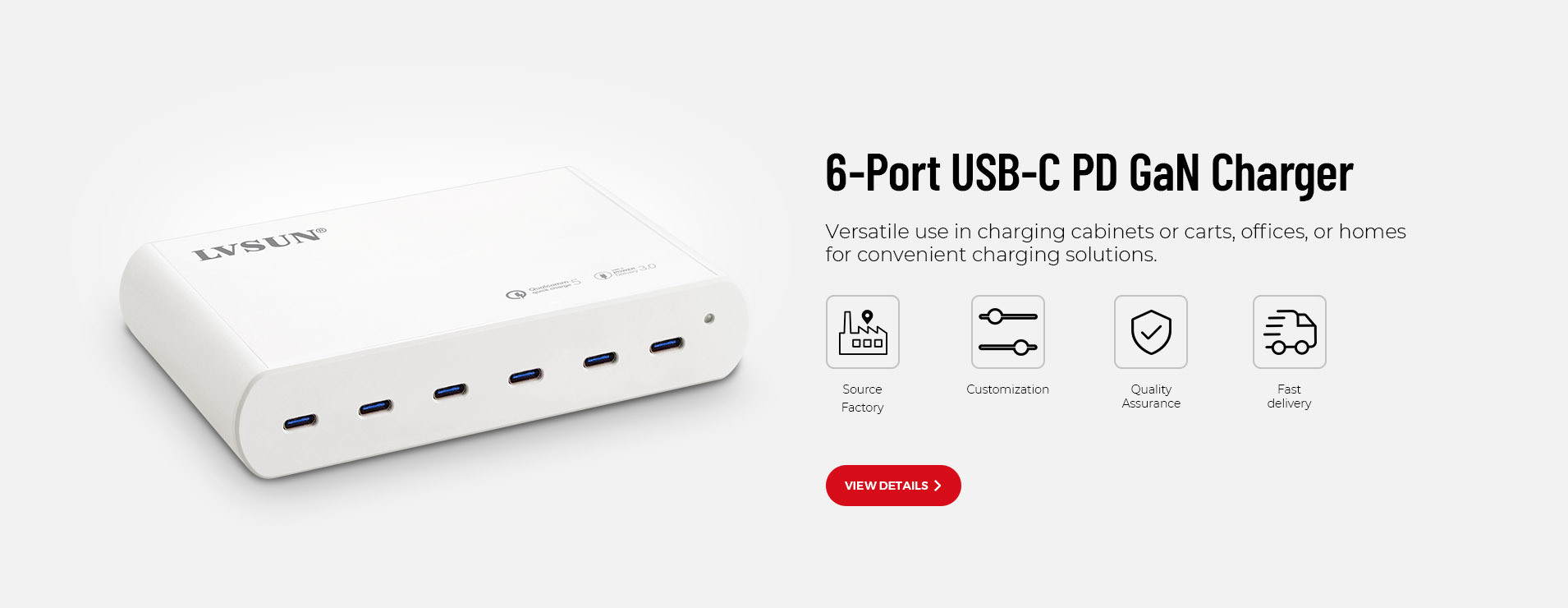 5-Port-USB-Ladestation